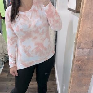 2 LIV pink tie dye sweatshirt size large